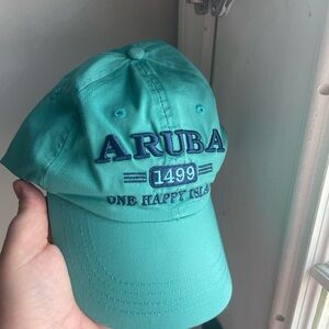 Teal Aruba Baseball Cap
